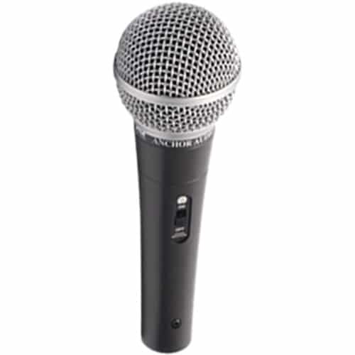 Anchor MIC-90 Handheld Dynamic Vocal Microphone w/ Windscreen & 20' XLR Cable - Anchor Audio, Inc.