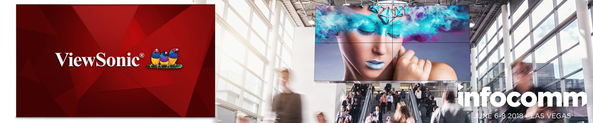 ViewSonic Ships 55-Inch Commercial Display with Super Narrow Bezel for High-Impact Video Wall Applications -