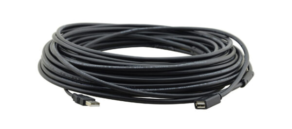 Kramer CPA-UAM/UAF-35 Plenum USB-A (M/F) Active Cable - 35ft. - Kramer Electronics USA, Inc.