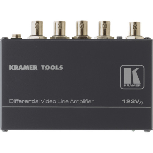 Kramer 123VXL 1:3 Composite Video Differential Line Amplifier - Kramer Electronics USA, Inc.
