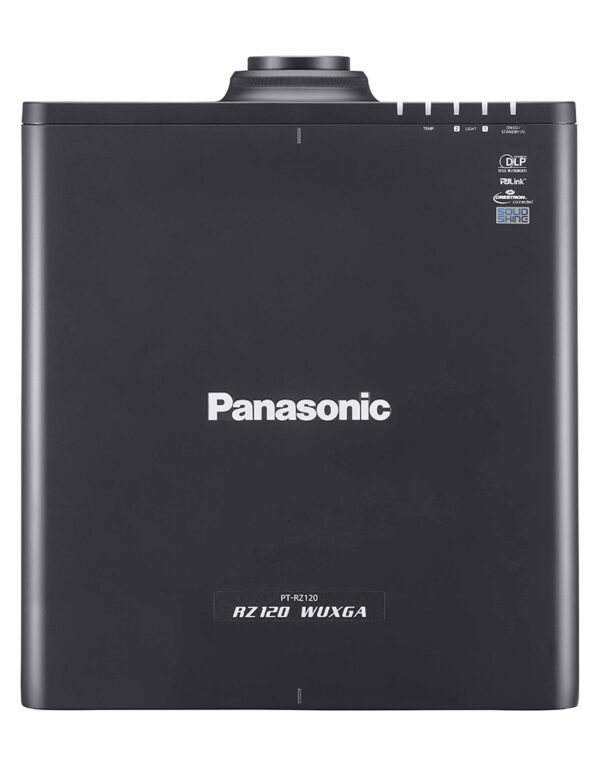 Panasonic PT-RZ120LBU 12,000 Lumens WUXGA DLP Laser Projector, Black (No Lens) - Panasonic