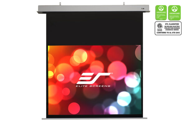 Elite IHOME126H2-E12-AUHD 126in 16:9 Evanesce Screen, AcousticPro UHD - Elite Screens Inc.