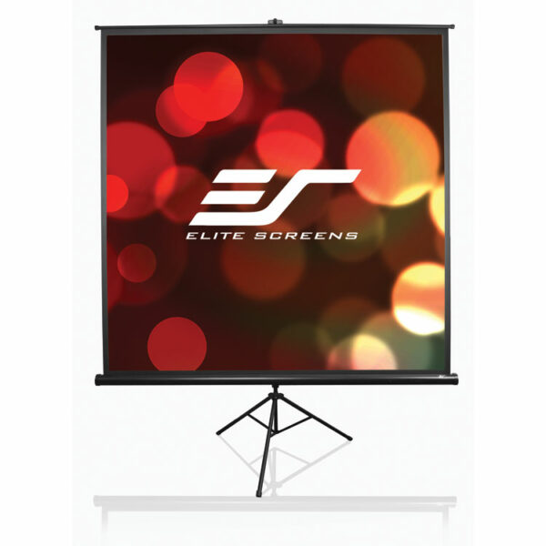 Elite T71UWS1 71in 1:1 Tripod Portable Screen, MaxWhite, Black Case - Elite Screens Inc.