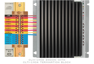 Crestron CLXI-1MC4 4-channel 230V Motor Control Module - Crestron Electronics, Inc.