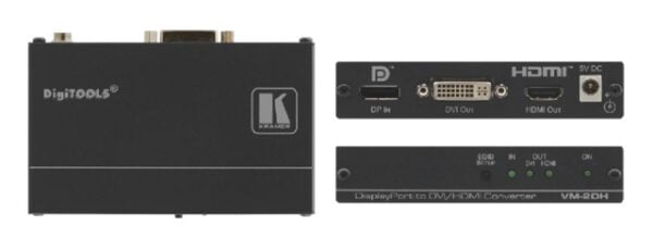 Kramer VM-2DH DisplayPort to DVI/HDMI Format Converter - Kramer Electronics USA, Inc.