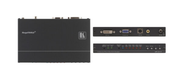 Kramer VP-417 Component/S-Video to VGA/DVI ProScale Digital Scaler - Kramer Electronics USA, Inc.
