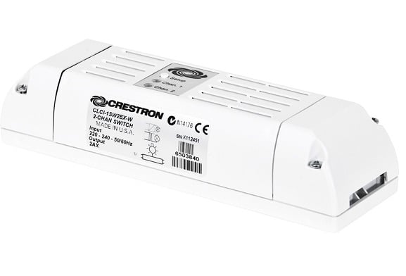 Crestron CLCI-1SW2EX-W 2-channel Wireless In-ceiling Switch - Crestron Electronics, Inc.