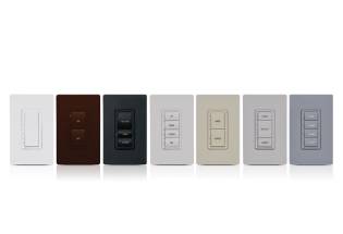 Cameo Wireless In-Wall Dimmer, 230V, White Textured -