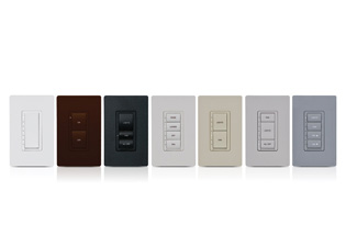 Cameo Wireless In-Wall Dimmer/Switch Combo, 120V, White Smooth - Crestron Electronics, Inc.