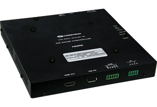 DigitalMedia 8G Single-Mode Fiber Receiver & Room Controller w/Scaler - Crestron Electronics, Inc.