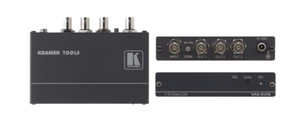 Kramer VM-3VN 1:3 Composite Video Distribution Amplifier - Kramer Electronics USA, Inc.