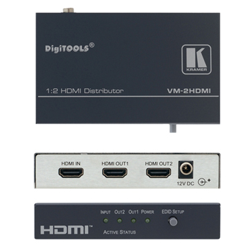 Kramer VM-2HDMI 1-in 2-out HDMI DA - Kramer Electronics USA, Inc.