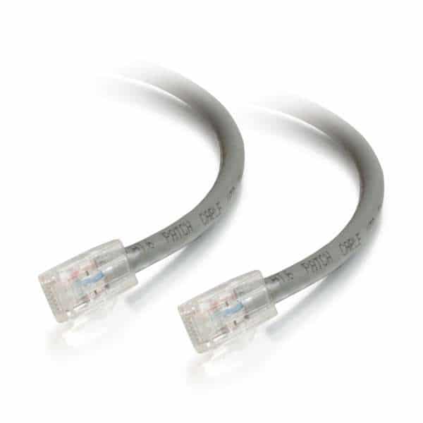 C2G 04077 20ft Cat6 Non-Booted Unshielded Ethernet Network Cable - Gray - C2G