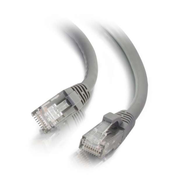 C2G 03965 2ft Cat6 Snagless Unshielded Ethernet Network Cable - Gray - C2G