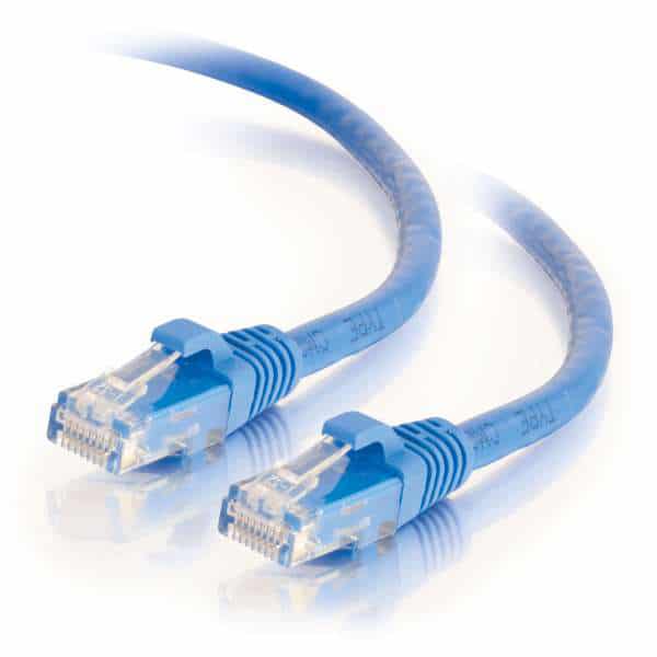 C2G 03973 2ft Cat6 Snagless Unshielded Ethernet Network Cable - Blue - C2G