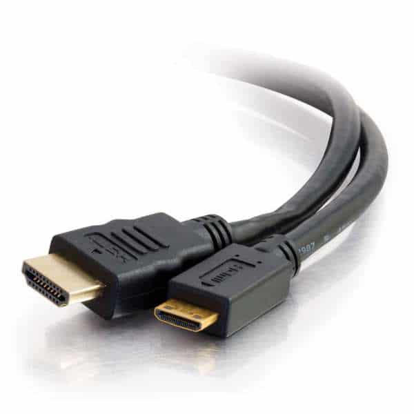 C2G 50617 1.5ft High Speed HDMI® to HDMI Mini Cable with Ethernet - C2G