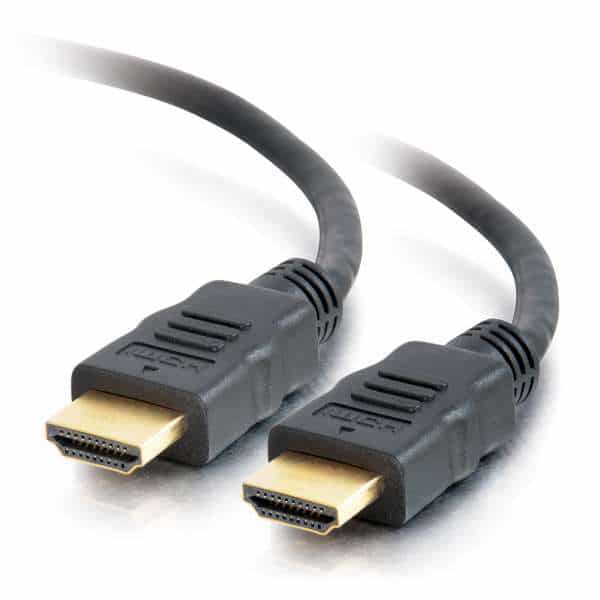 C2G 1ft High Speed HDMI Cable w/ Ethernet for Chromebooks, Laptops, & TVs - C2G