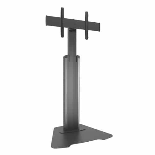 Chief LFAUS Large FUSION Manual Height Adjustable Floor Stand - Silver - Chief