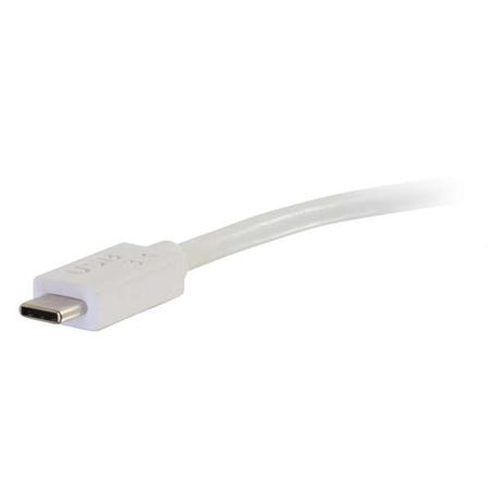 C2G 29475 USB 3.1 USB-C to HDMI Audio/Video Adapter - White - C2G