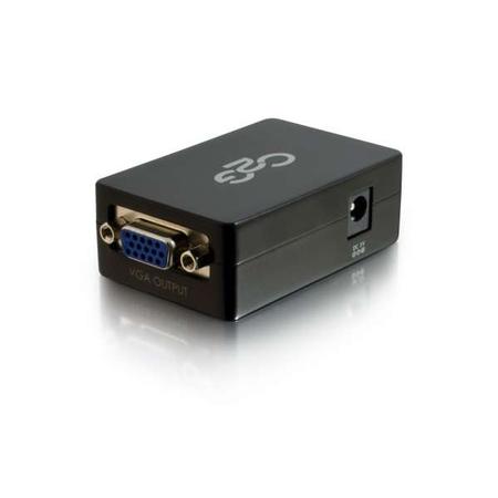 C2G 40714 Pro HDMI to VGA and Audio Adapter Converter - C2G
