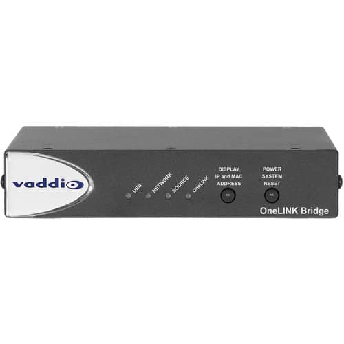 Vaddio 999-9660-000 Cisco Codec Kit for OneLINK Bridge to Cisco Cameras - Vaddio
