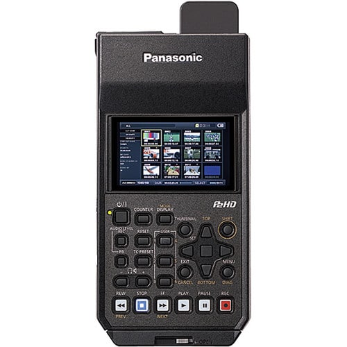 Panasonic AJ-PG50PJ8 Portable P2 Card Recorder - Panasonic