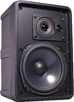 OWI 703IB 3-Way Commercial Speaker (Black) - OWI