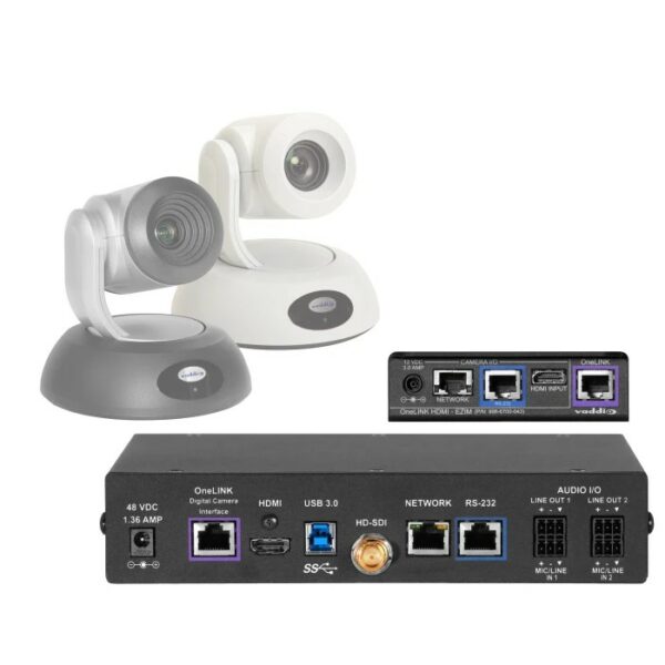 Vaddio 999-9640-000 Polycom Codec Kit for OneLINK Bridge to RoboSHOT HDMI Cameras - Vaddio