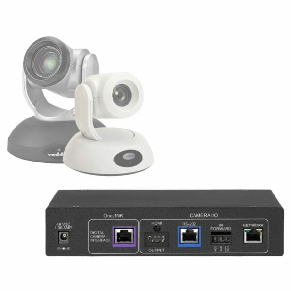Vaddio 999-9545-000 Polycom Codec Kit for OneLINK HDMI to Vaddio HDBaseT Cameras - Vaddio