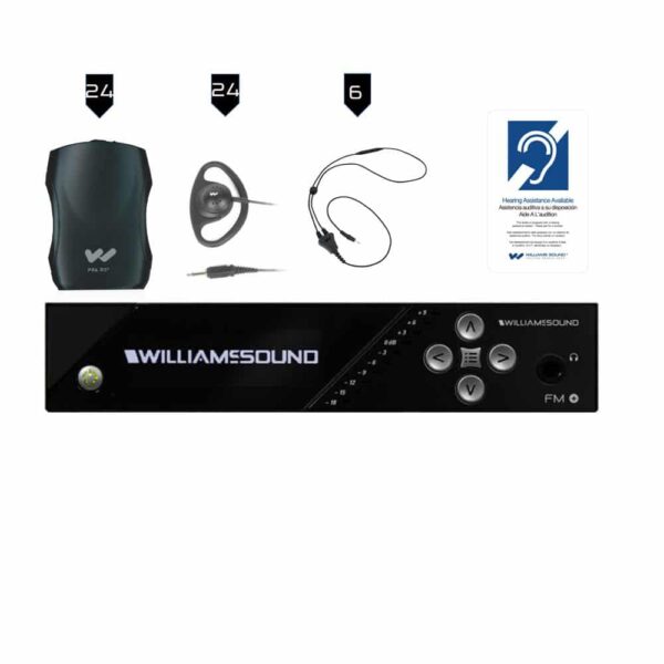 Williams AV Fm 557-24 Fm Plus Assistive Listening Systems - Williams AV