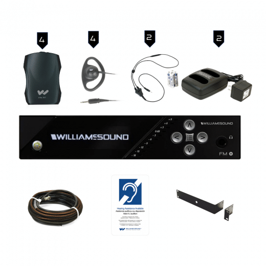Williams AV Fm 557 Pro D Fm Plus Assistive Listening Systems - Williams AV