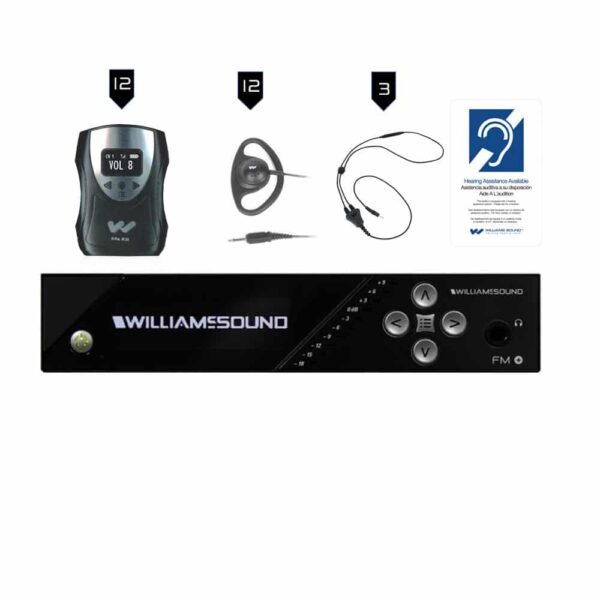 Williams AV Fm 558-12 Fm Plus Assistive Listening Systems - Williams AV