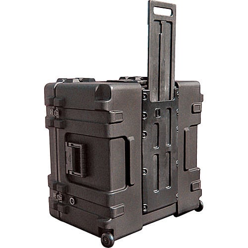 SKB 3R2423-17B-CW Roto-Molded Mil-Standard Utility Case with Cubed Foam Interior and wheels - SKB