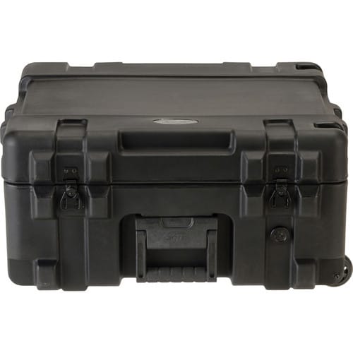 SKB 3R2217-10B-CW Roto-Molded Mil-Standard Utility Case with Wheels and Cube Foam Interior - SKB