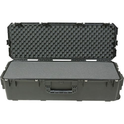 SKB iSeries 4213-12 Waterproof Case with Wheels and Layered Foam (Black) - SKB