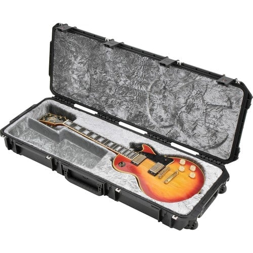 SKB iSeries Waterproof Flight Case for Gibson Les Paul Guitar - SKB