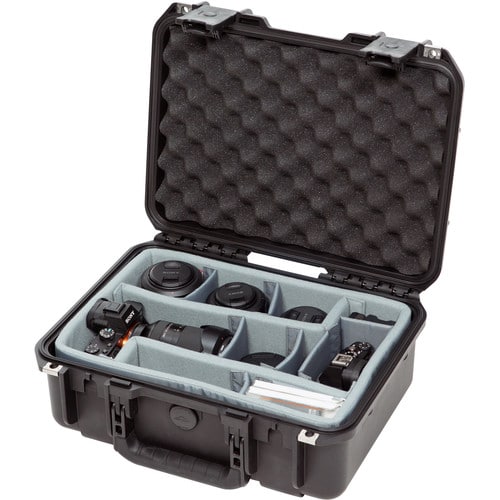 SKB iSeries 1510-6 Case with Think Tank Photo Dividers & Lid Foam (Black) - SKB