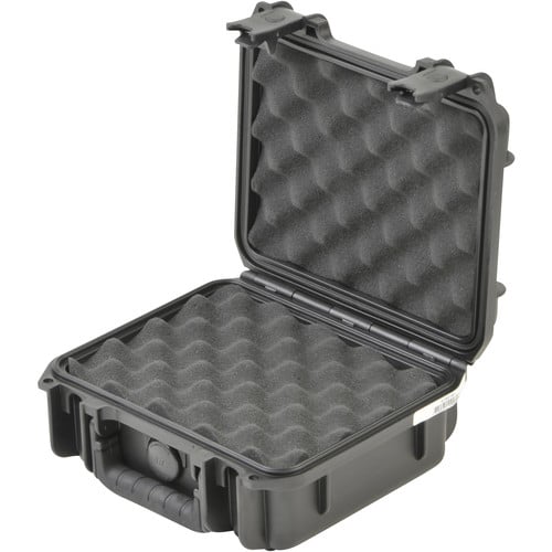 SKB 3I-0907-4-L Small Mil-Std Waterproof Case 4" Deep with Layered Foam (Black) - SKB