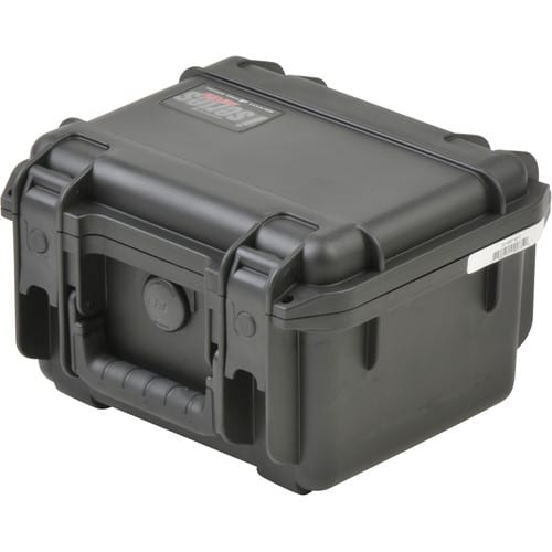 SKB 3I-0907-6-C Small Mil-Std Waterproof Case 6" Deep (Black, Cubed Foam) - SKB