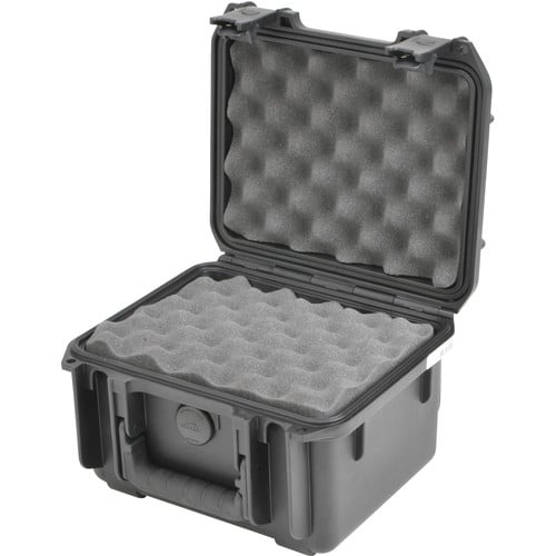 SKB 3I-0907-6-L Small Mil-Std Waterproof Case 6" Deep (Black, Layered Foam) - SKB