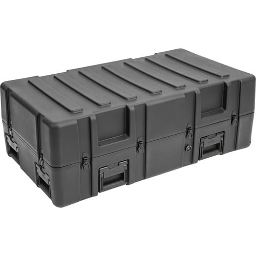 SKB R Series 4222-14 Waterproof Utility Case with Wheels (Black, No Foam) - SKB