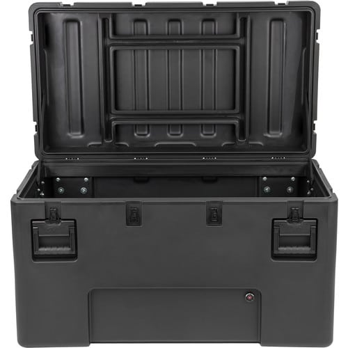SKB R Series 4222-15 Waterproof Utility Case with Wheels (Black, Layered Foam) - SKB
