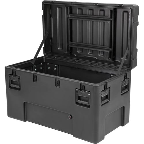 SKB R Series 4222-24 Waterproof Utility Case (Black, No Foam) - SKB