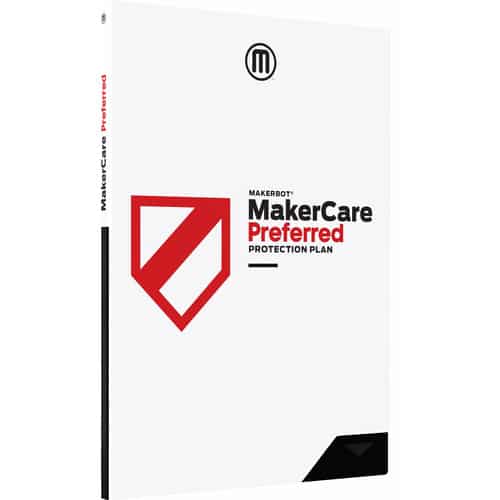MakerBot 1-Year MakerCare Preferred Protection Plan for the Replicator+ 3D Printer - Makerbot