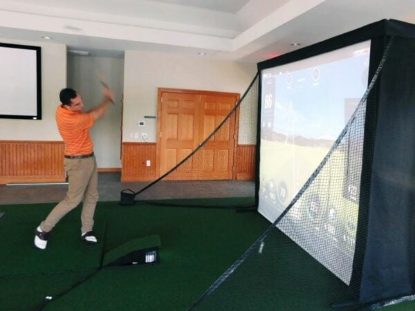 TerraShield Projector Floor Enclosure for Home Golf Simulators - AllSportSystems