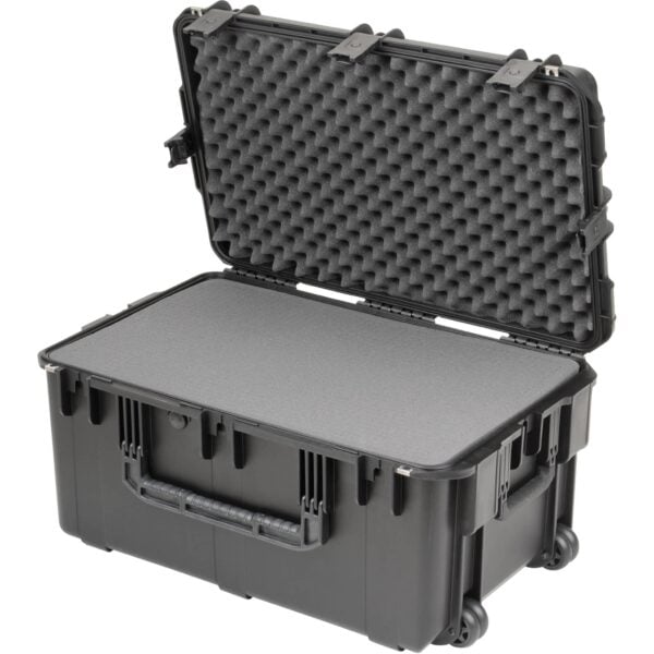 SKB iSeries 2918-14B-C Wheeled Waterproof Case (Black, Cubed Foam) - SKB