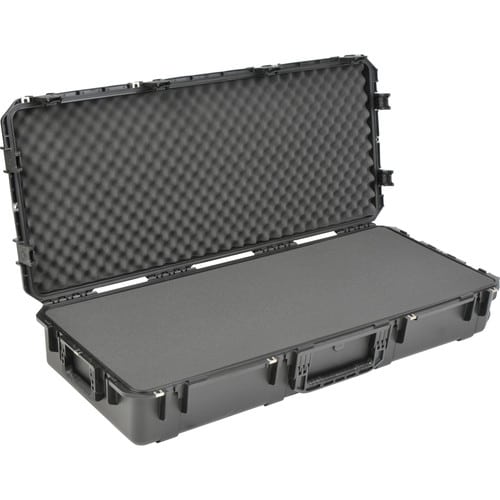 SKB iSeries 4719-8 Waterproof Utility Case with Wheels (Black, Layered Foam) - SKB