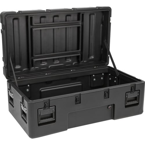 SKB R Series 4222-15 Waterproof Utility Case with Wheels (Black, No Foam) - SKB
