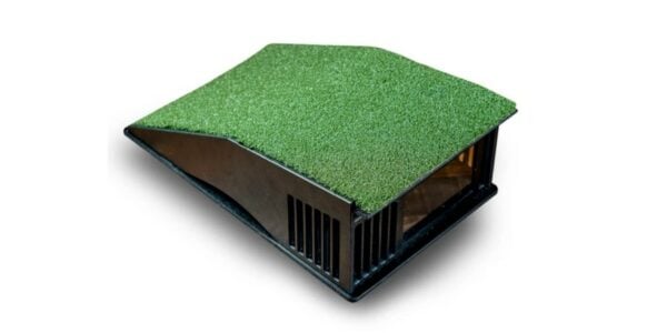 TerraShieldPLUS Jumbo Projector Floor Enclosure for Home Golf Simulators - AllSportSystems