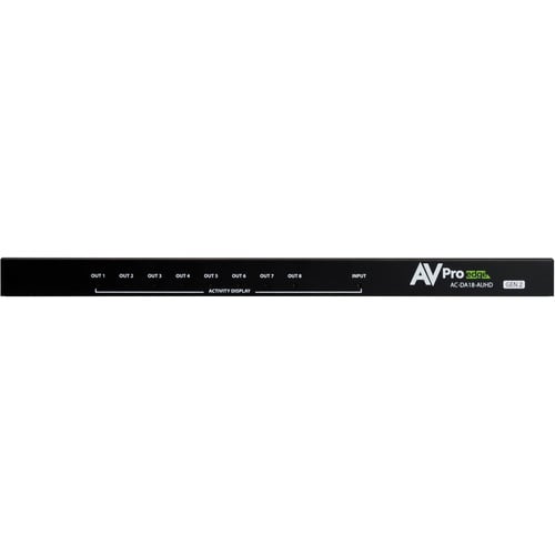 AVPro Edge AC-DA18-AUHD-GEN2 1x8 HDMI Distribution Amplifier -